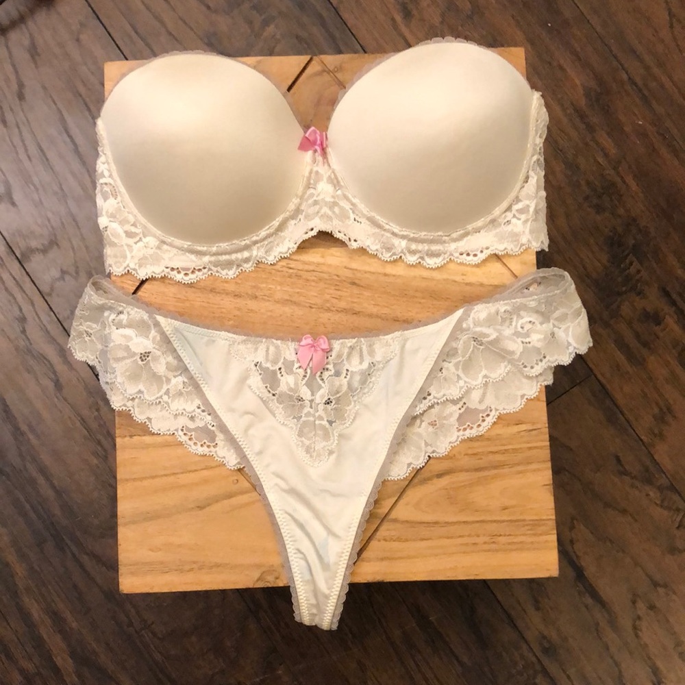 Adore Me White Set